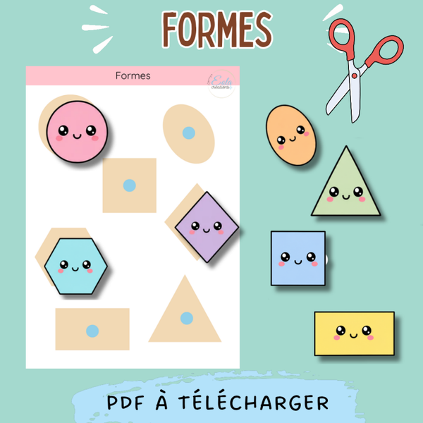 Mes formes - DIY ✂️
