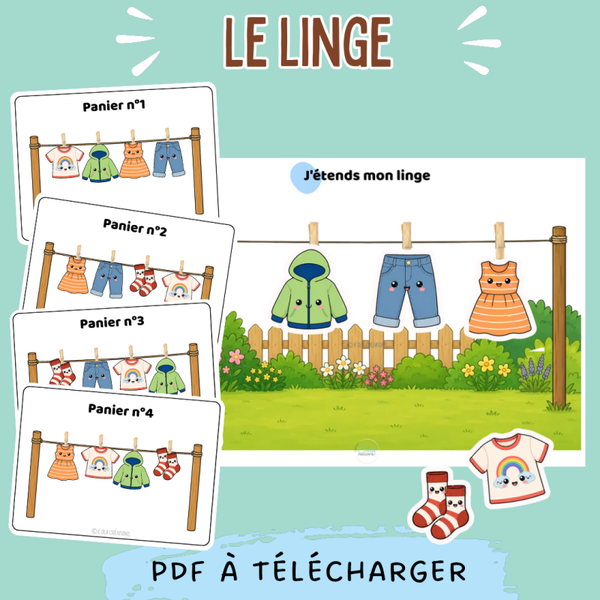 Le linge  - DIY ✂️