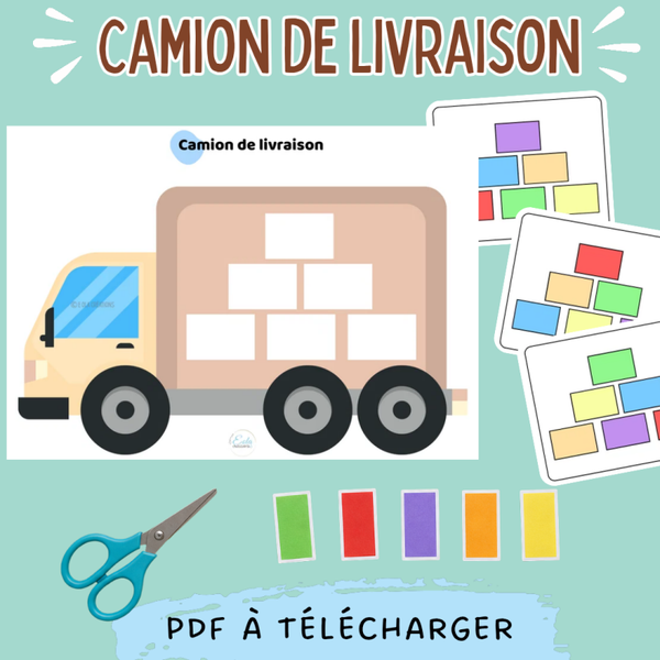 Camion de livraison - DIY ✂️