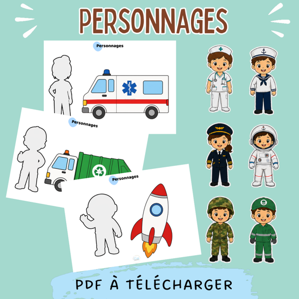 Association personnages ✂️