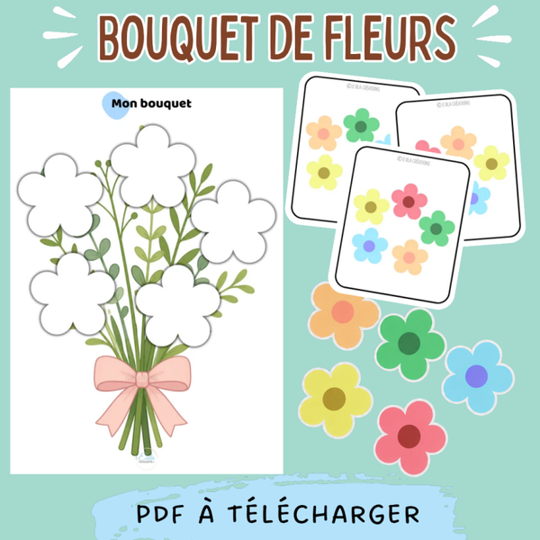 Mon bouquet de fleurs ✂️