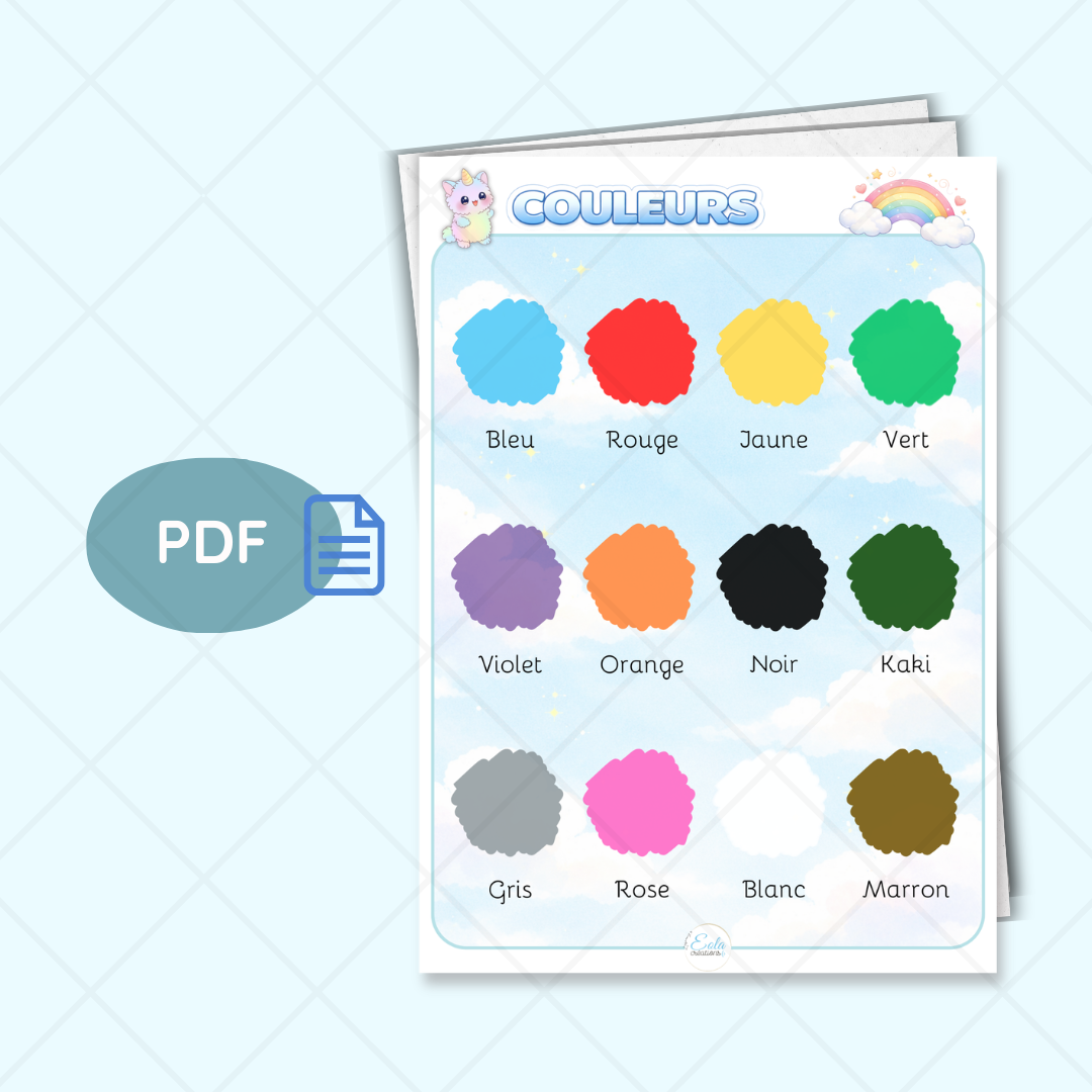 PDF Affiche "Couleurs"