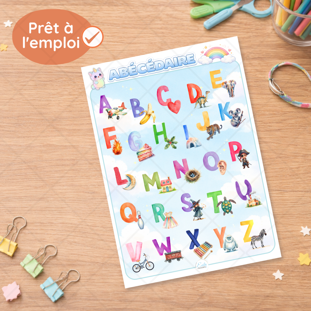 Affiche Abécédaire