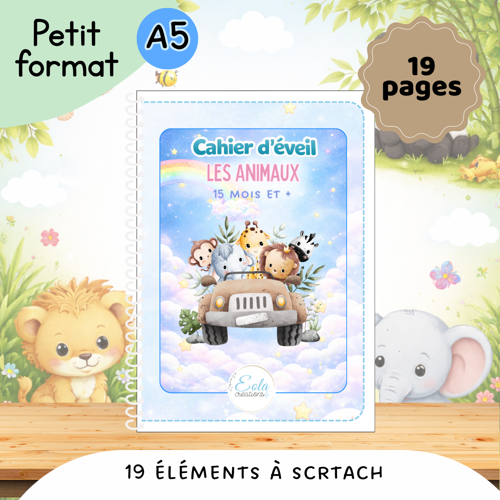 🖨️ PDF - Livret "Animaux"
