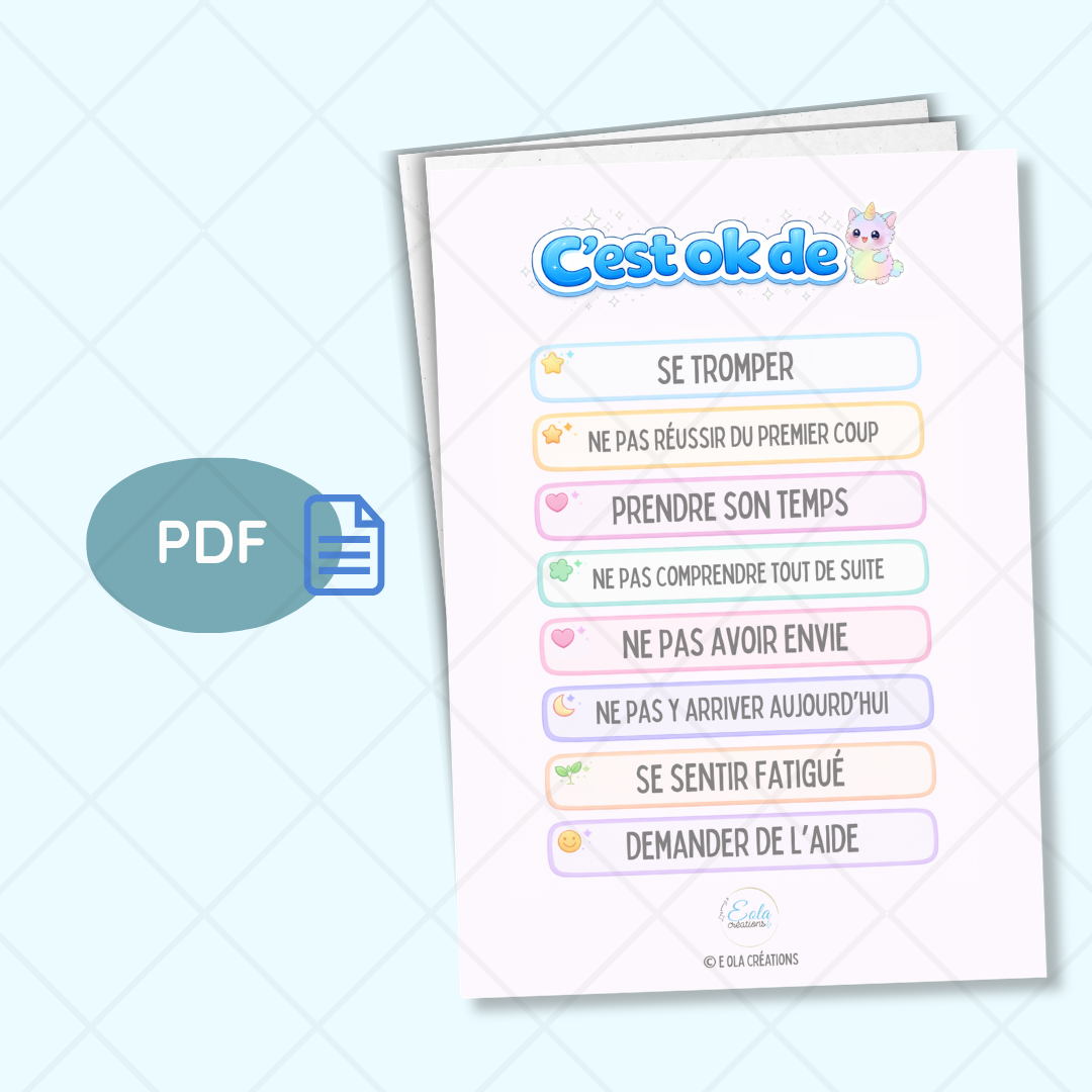 PDF Affiche "C'est ok de"