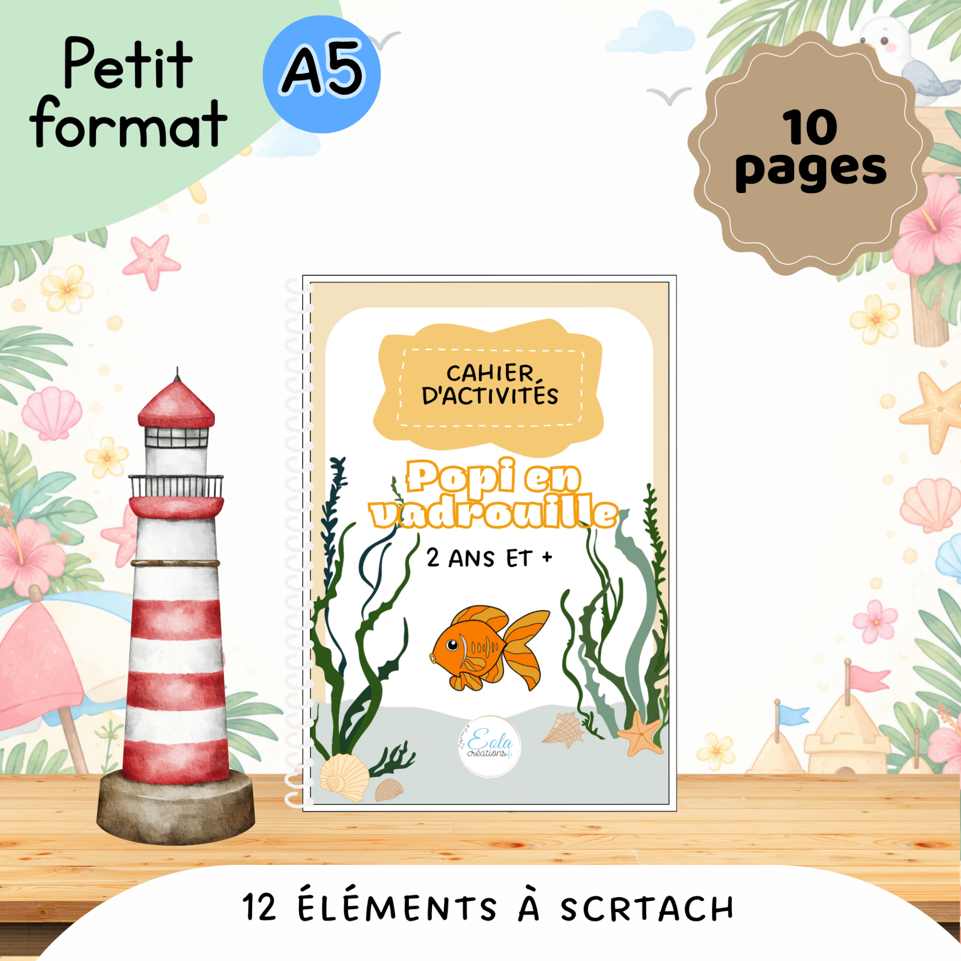 🖨️ PDF - Livret "Popi en vadrouille"