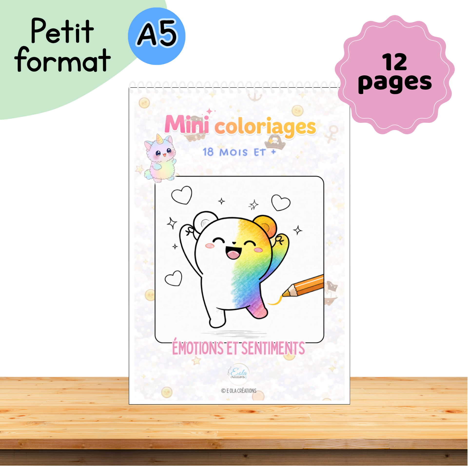 Mini coloriage "émotions"