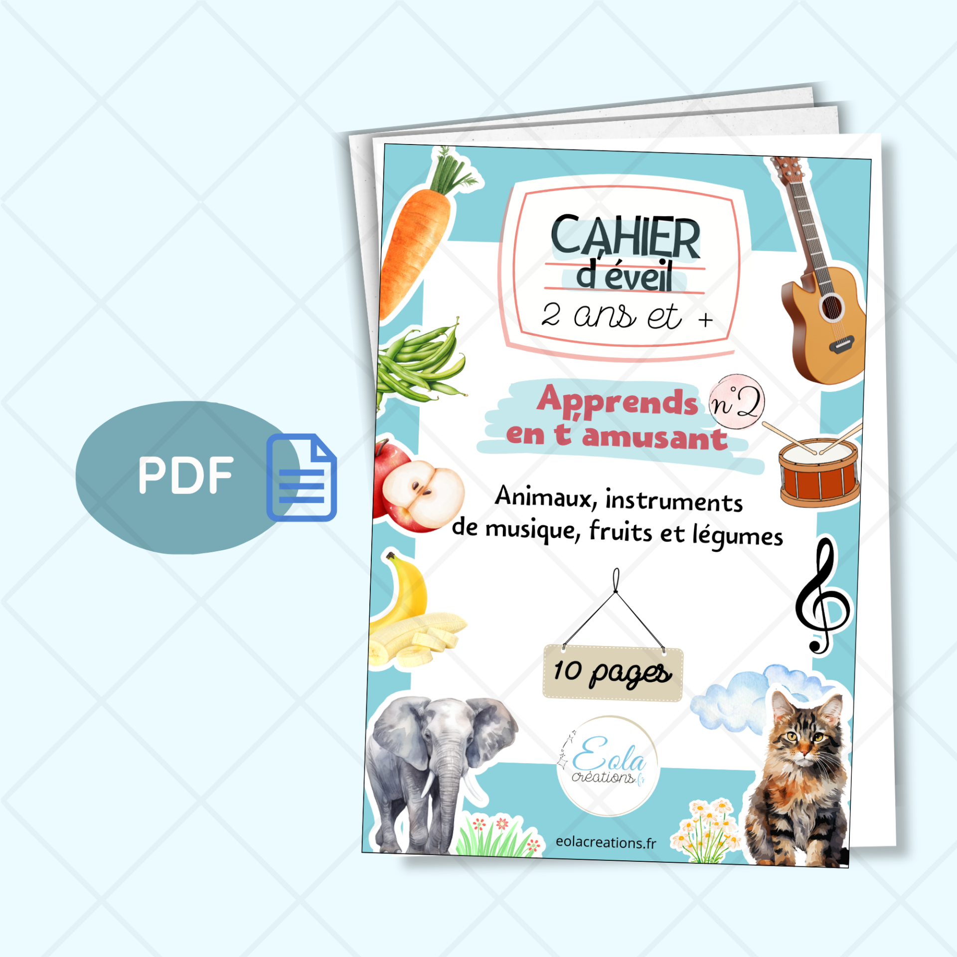 PDF Apprends en t'amusant n°2