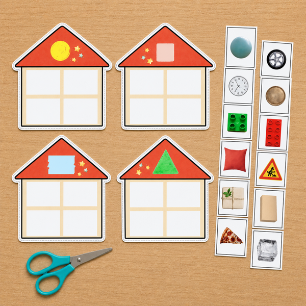 Maisons des formes - DIY ✂️