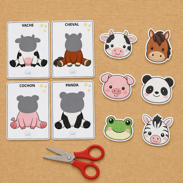 Têtes animaux - DIY ✂️