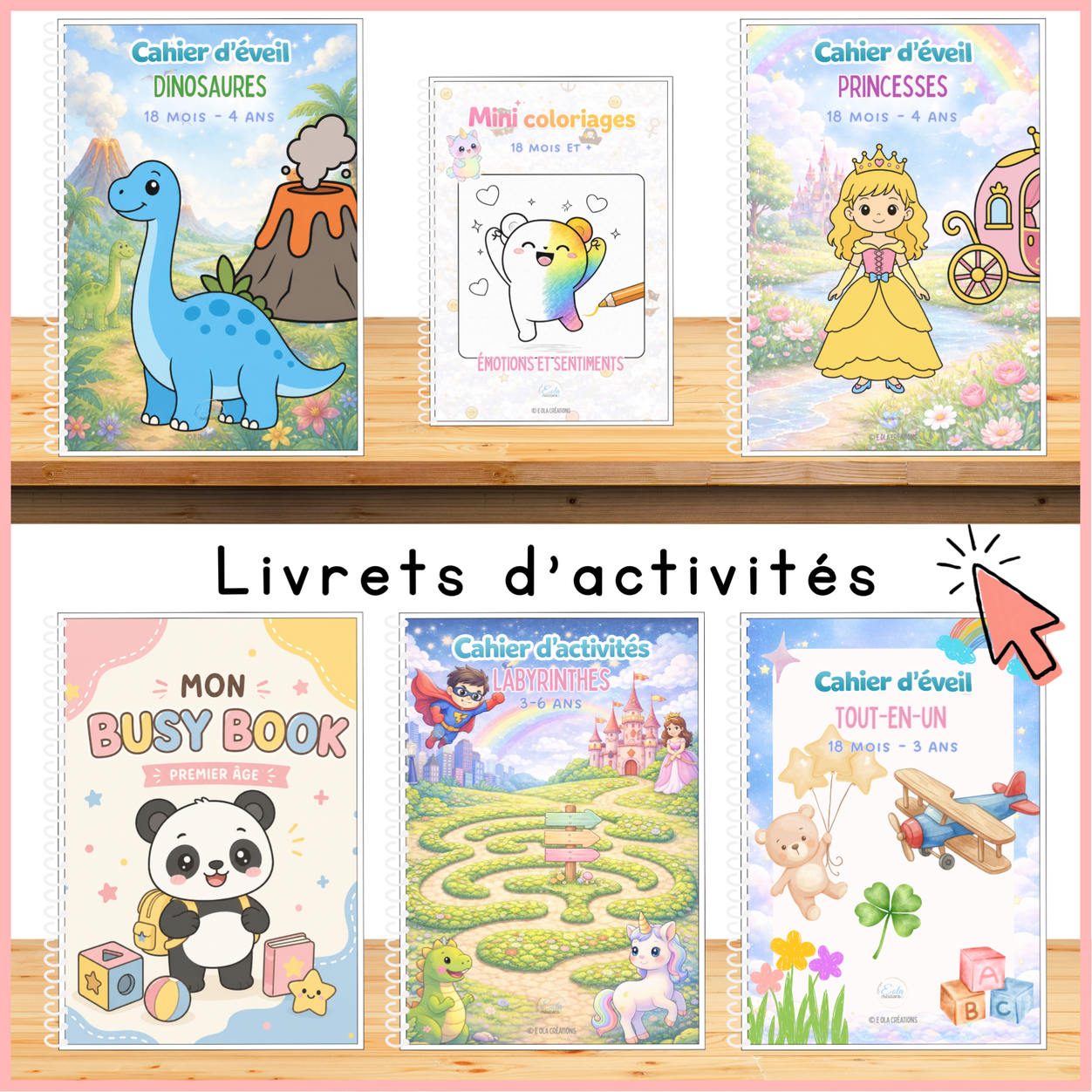 Livrets d'activités