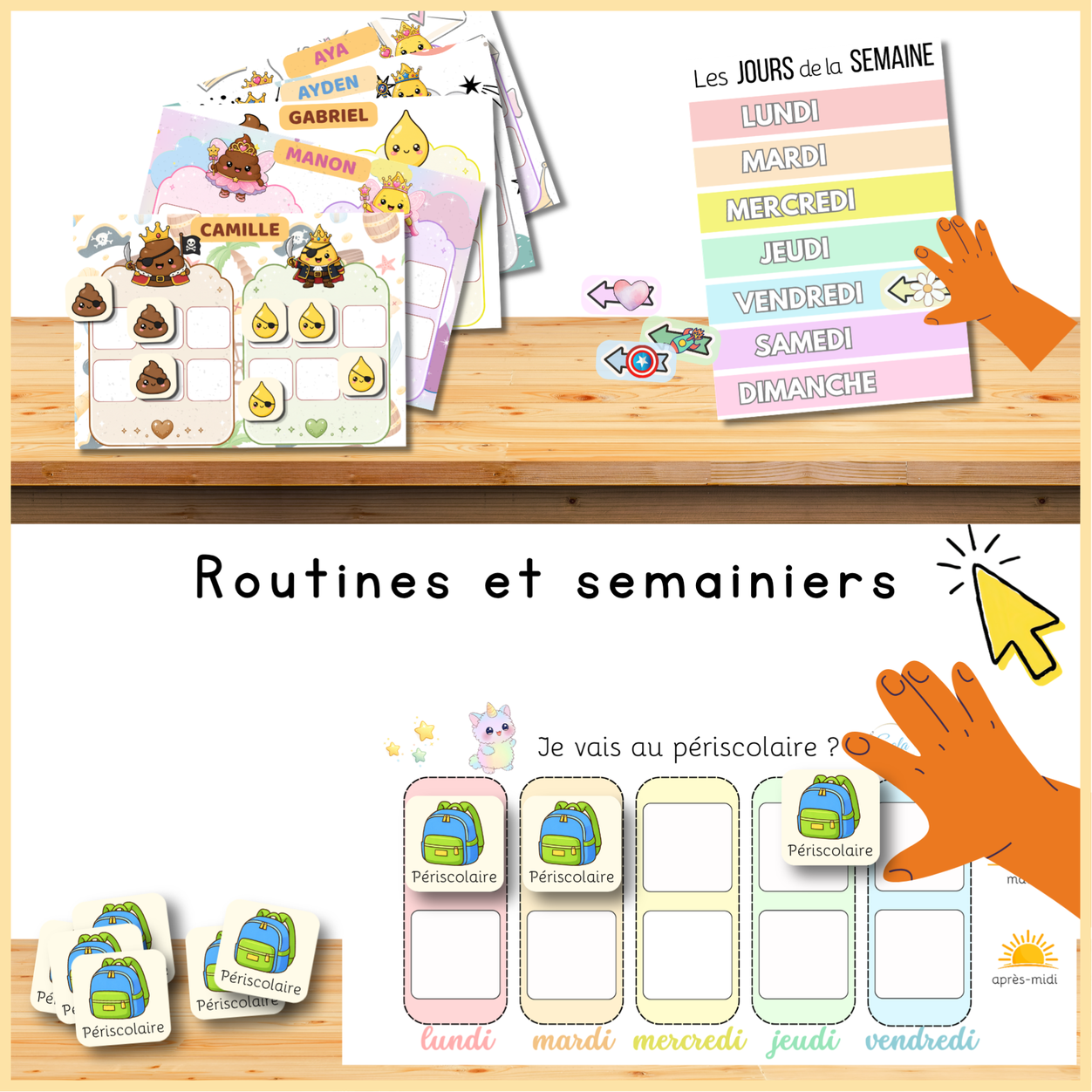 Routines et semainiers
