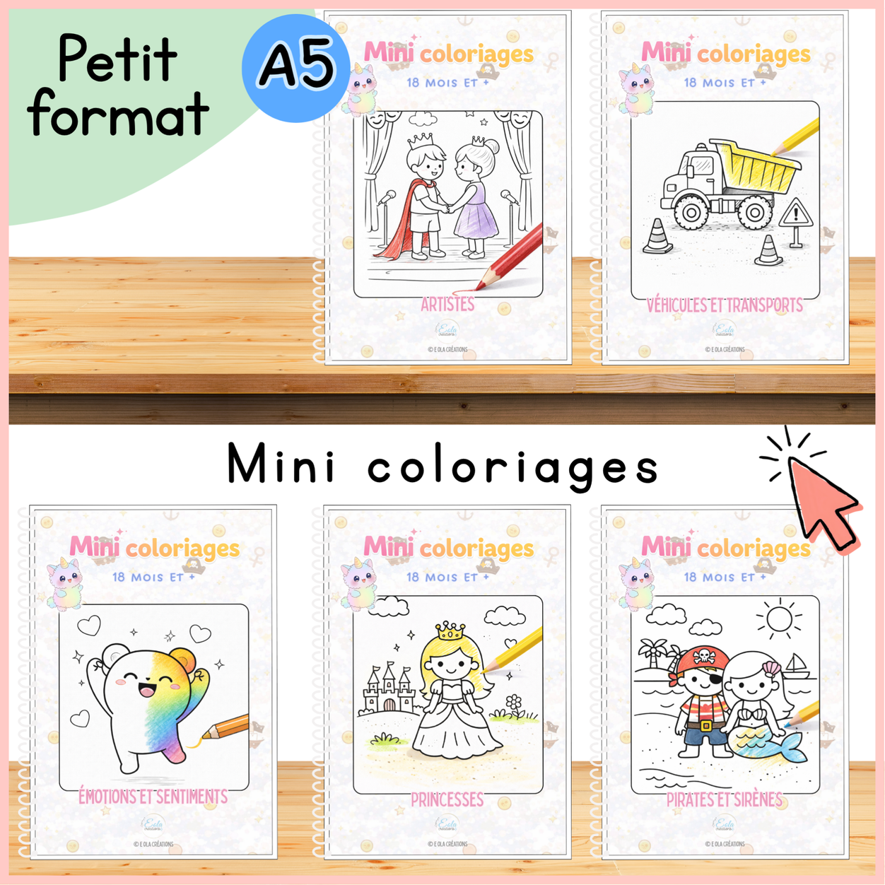 Mini coloriages