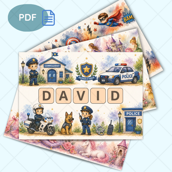 PDF Fiche prénom