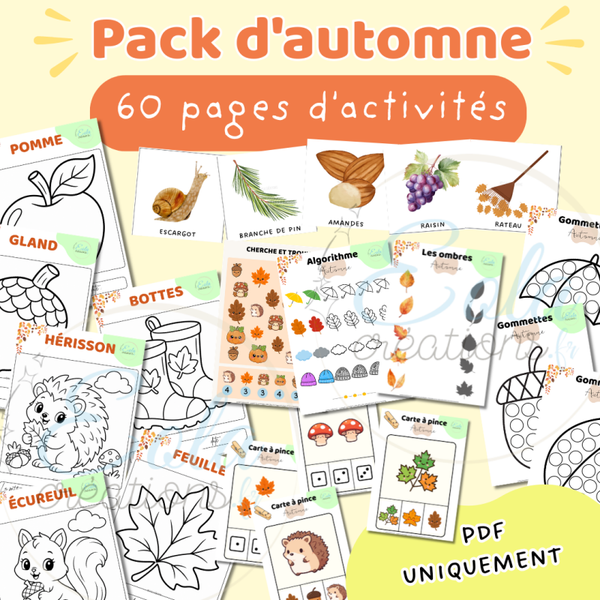⭐ PDF - PACKS ACTIVITÉS