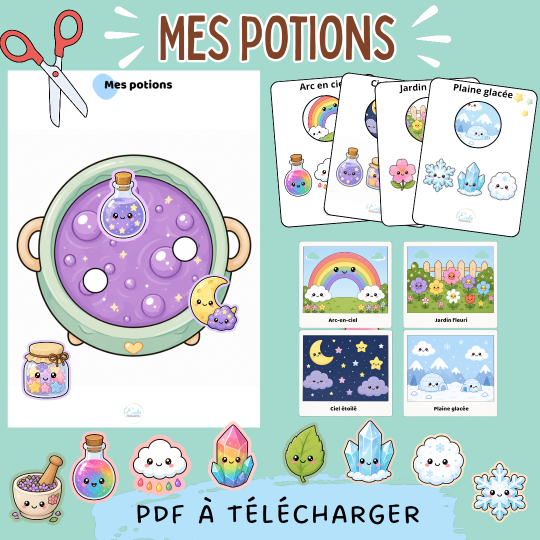 Mes potions - DIY ✂️