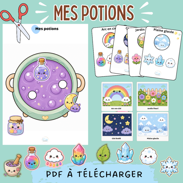 Mes potions - DIY ✂️