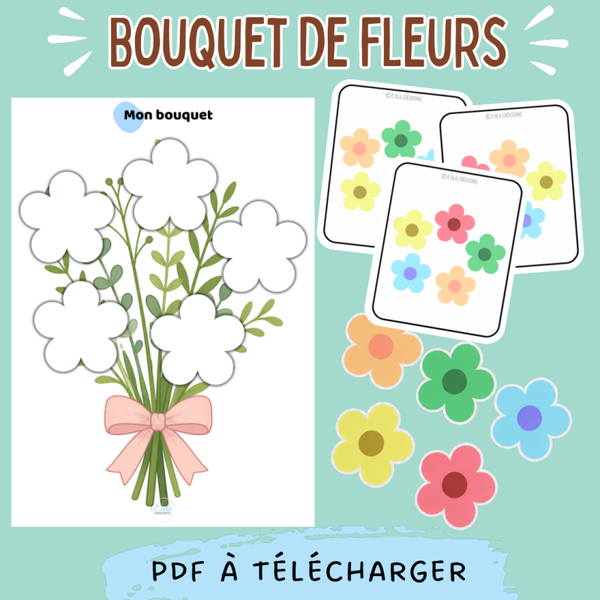 Bouquet de fleurs - DIY ✂️