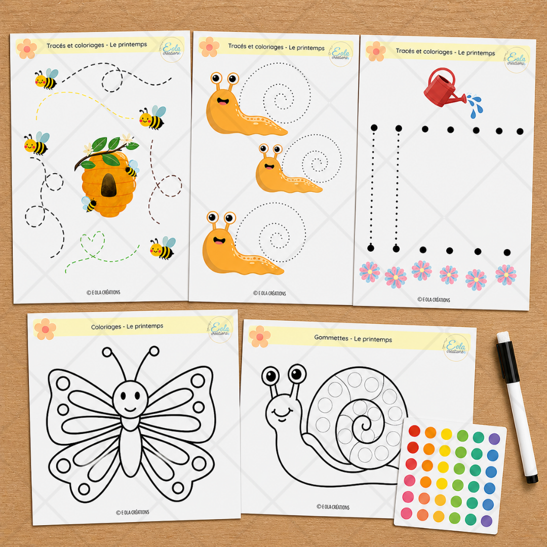 Activités printemps - DIY ✂️