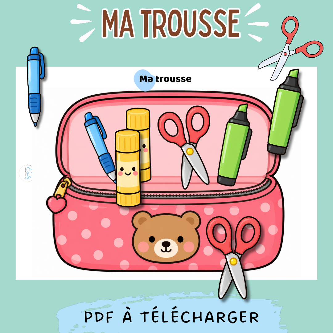 💬 Ma trousse d'école - DIY ✂️