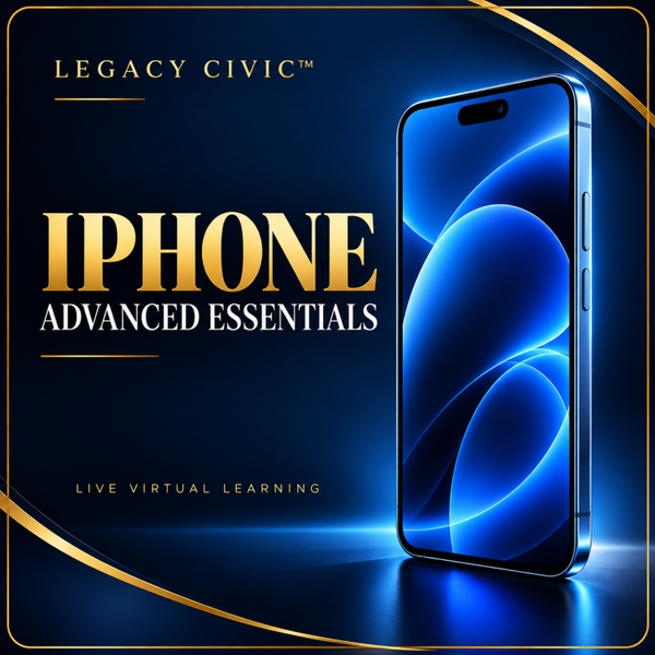 iPhone Advanced Essentials Sessions
