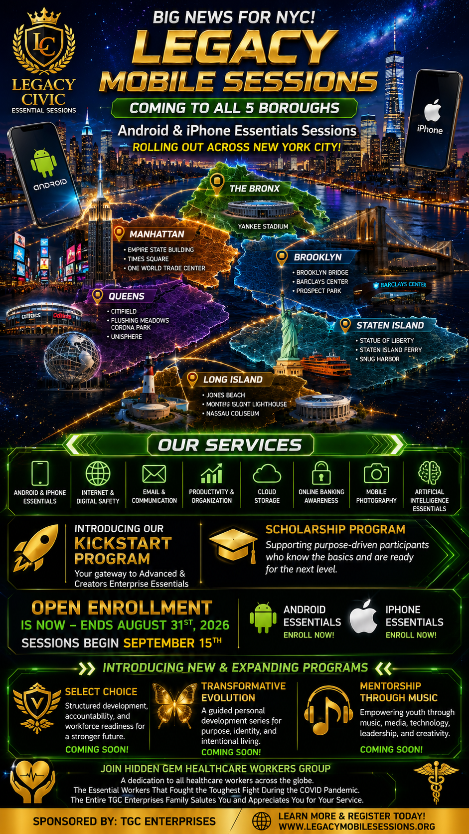 Legacy Civic Kick Start Program banner