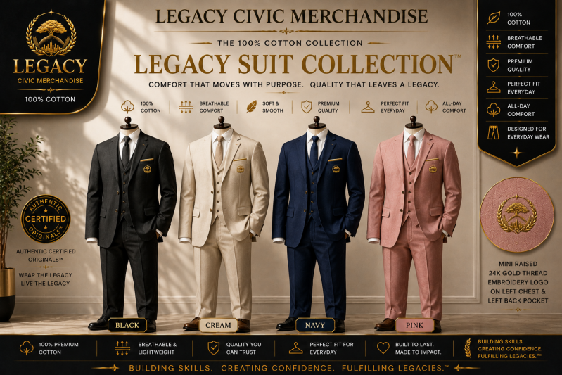 Legacy Civic 100% Cotton Suits