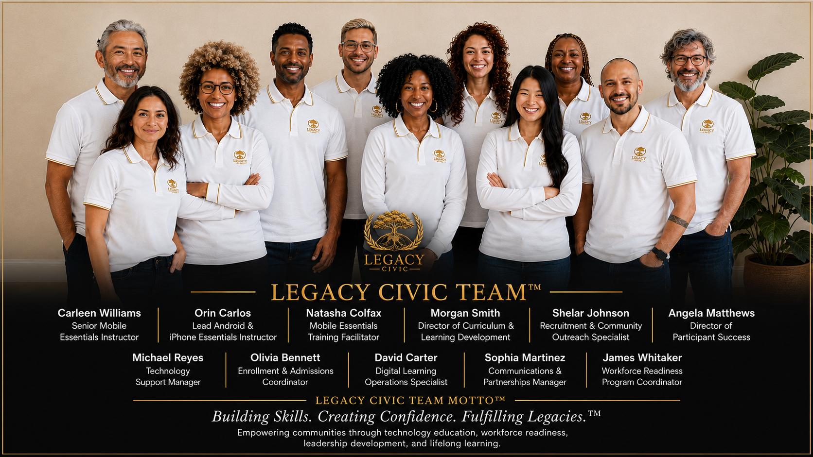 The Legacy Civic leadership team