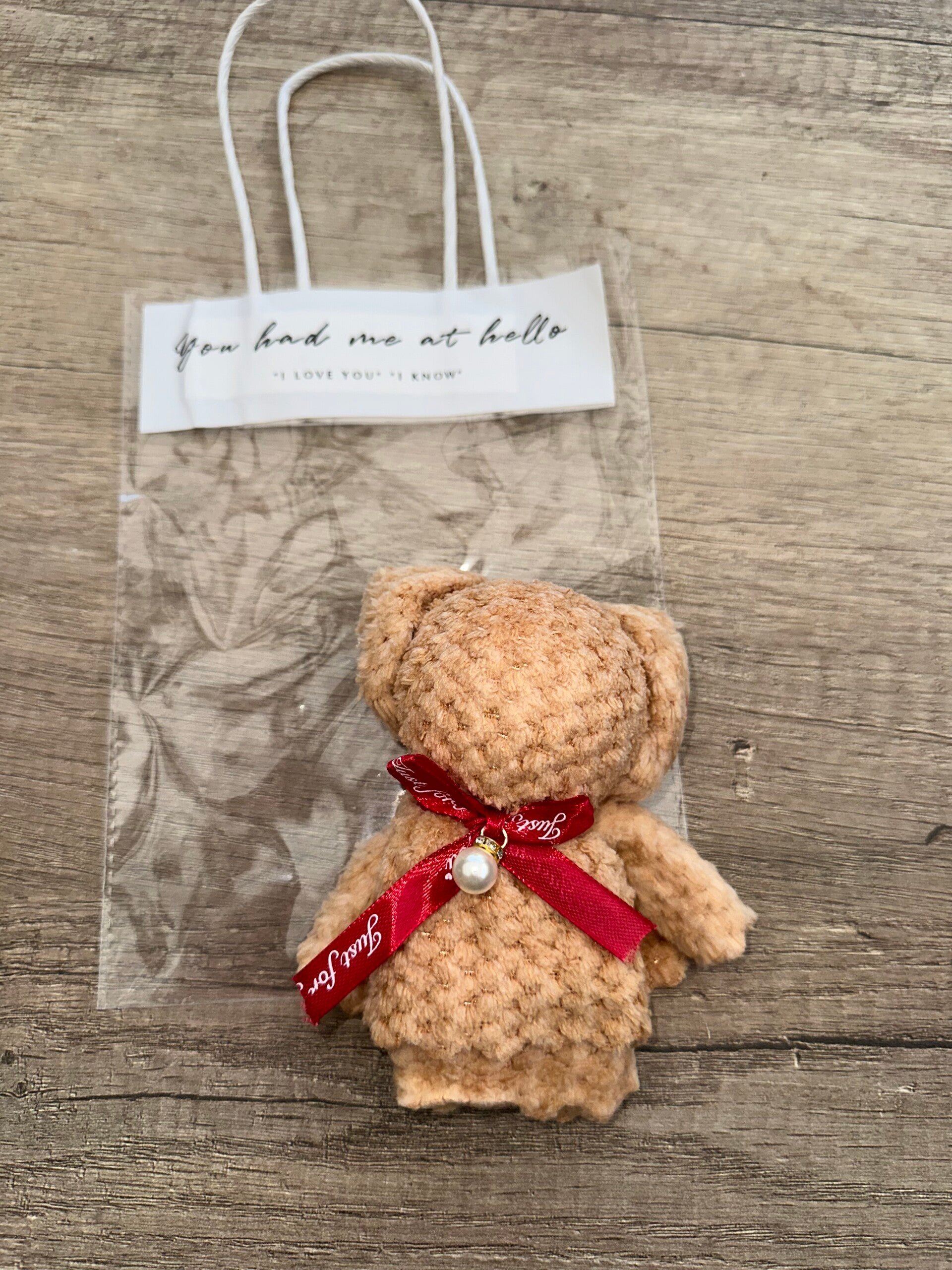 Bruine beren handdoekje