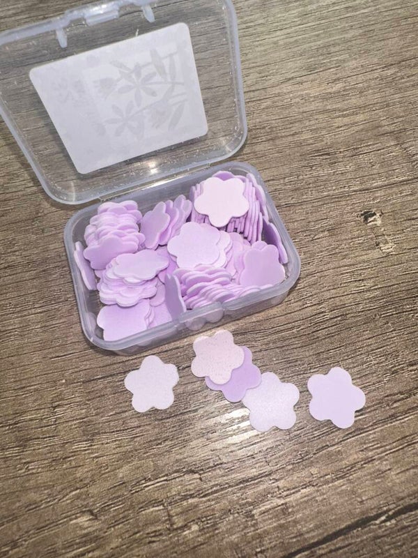 Paarse druiven bloemen zeepjes