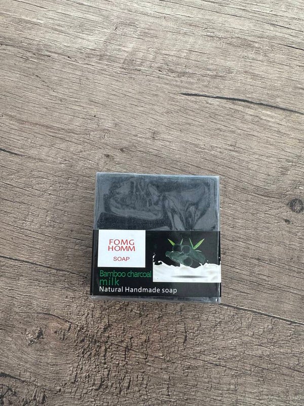 Zeepblok Bamboe houtskool