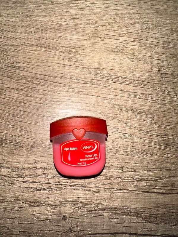 Aardbeien potje lippenbalsem