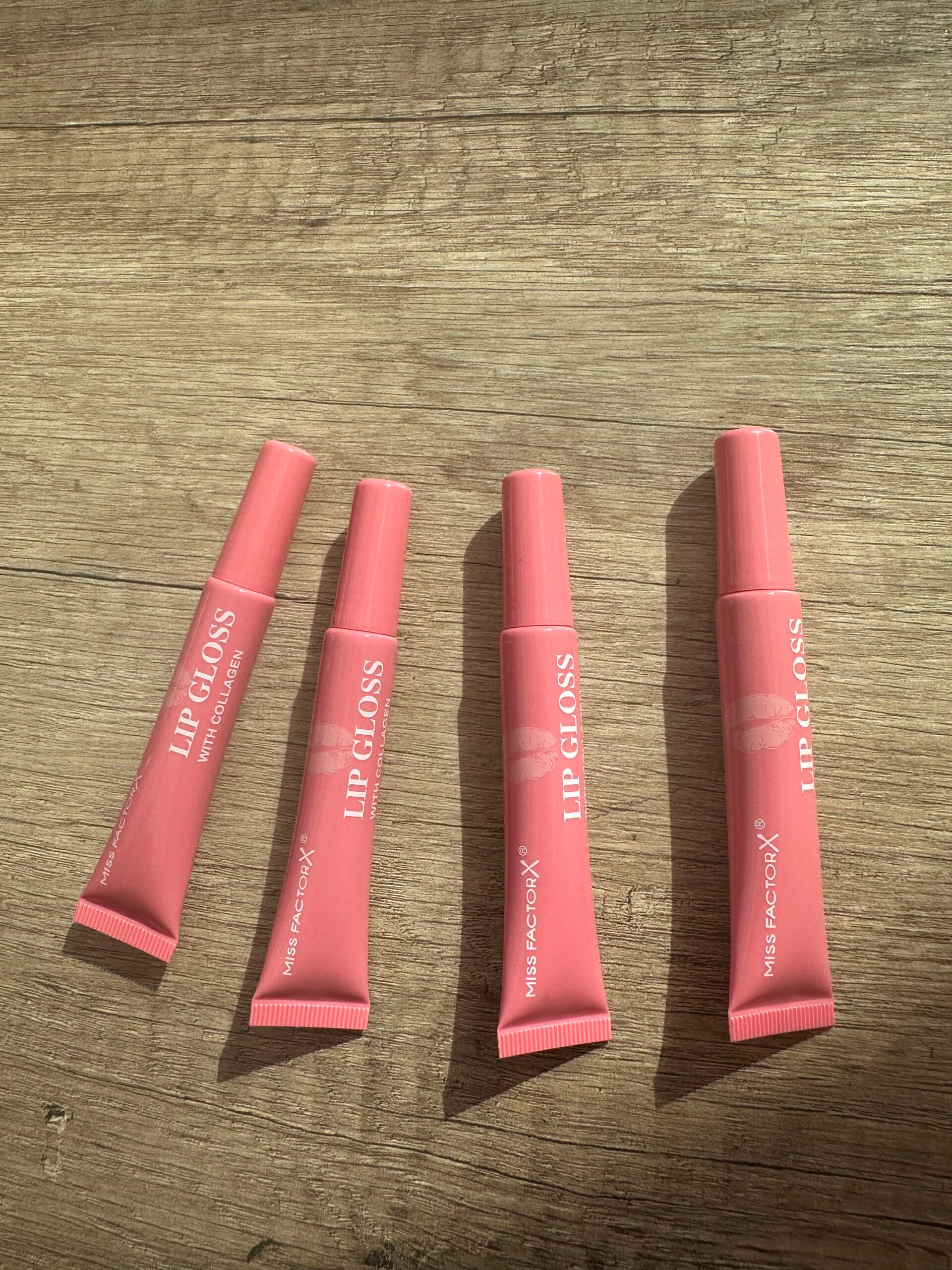 Lipgloss donker roze