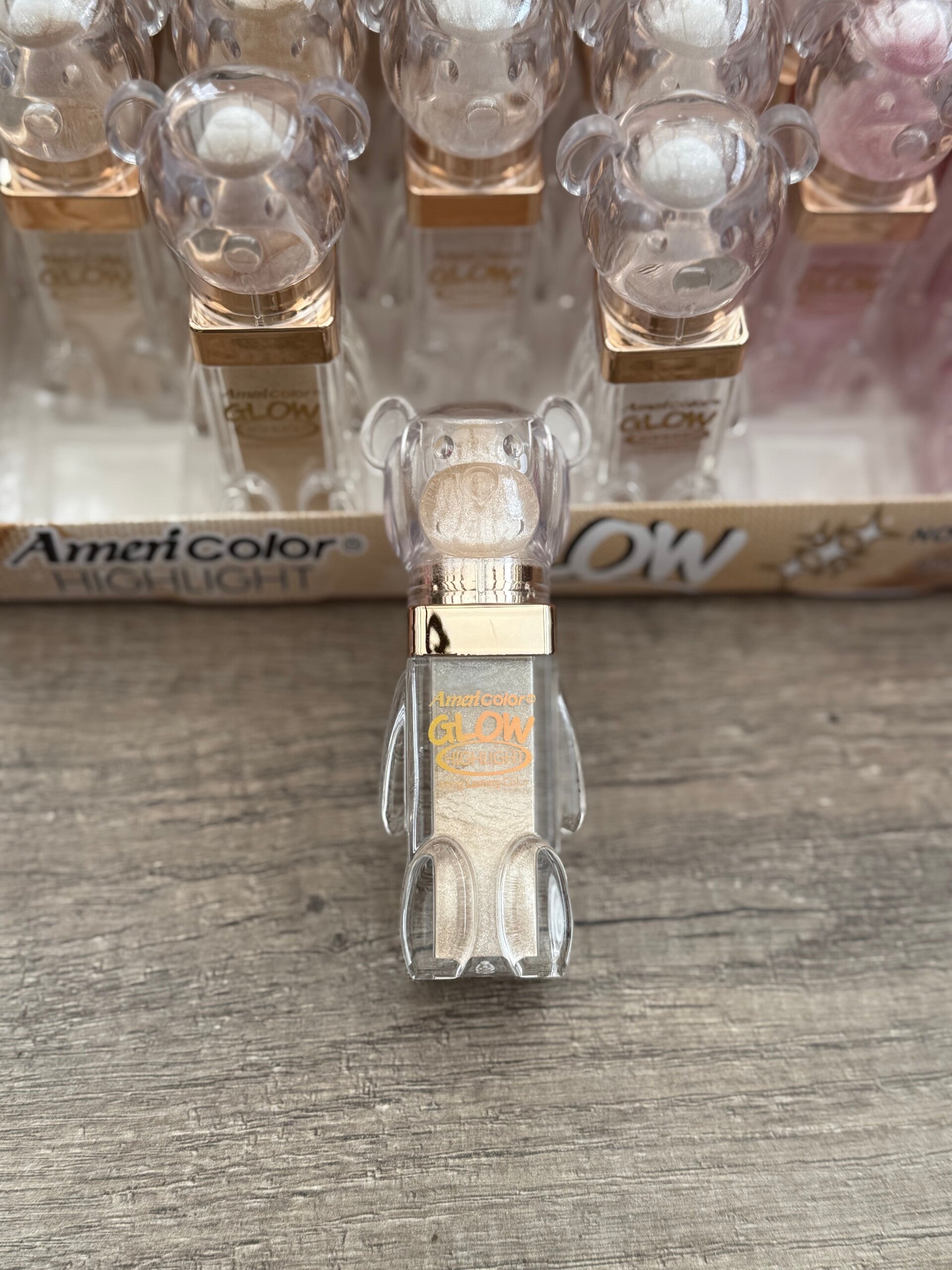 Glanzende glitter goud