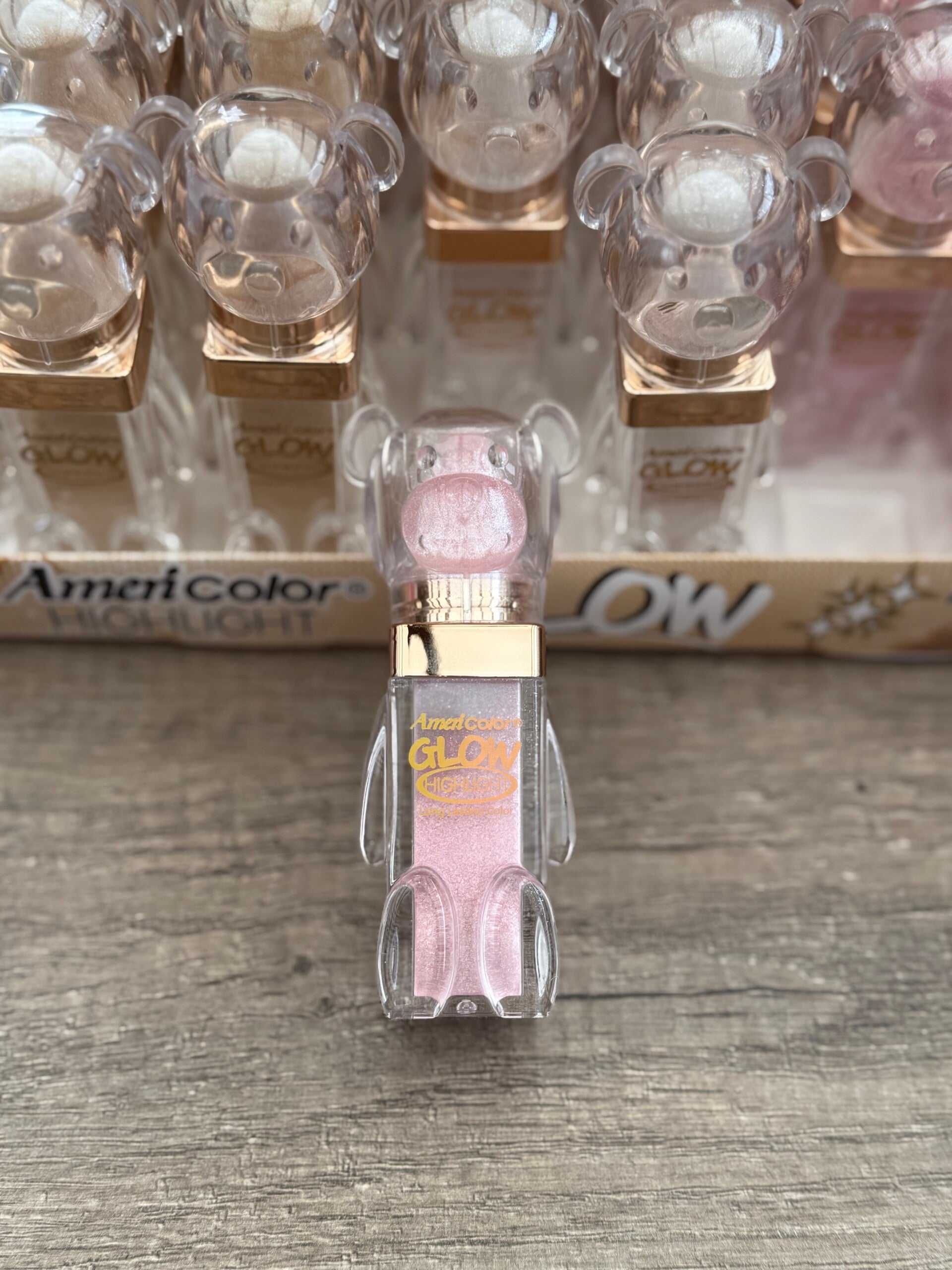 Glanzende glitter roze