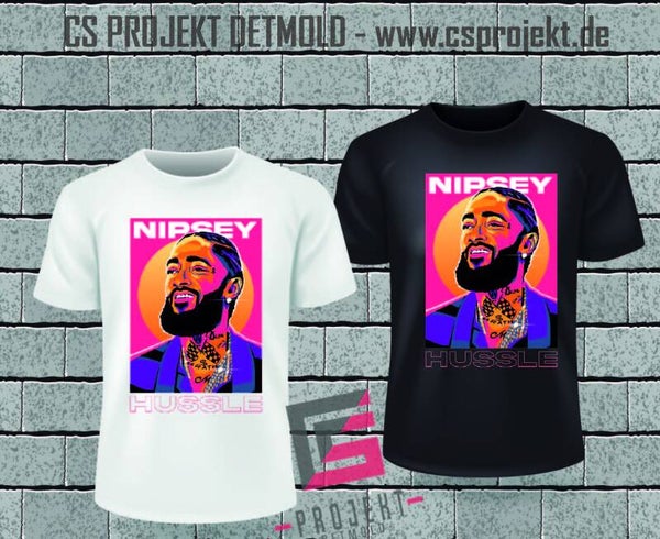 NIPSEY Rapper Retro T-Shirt