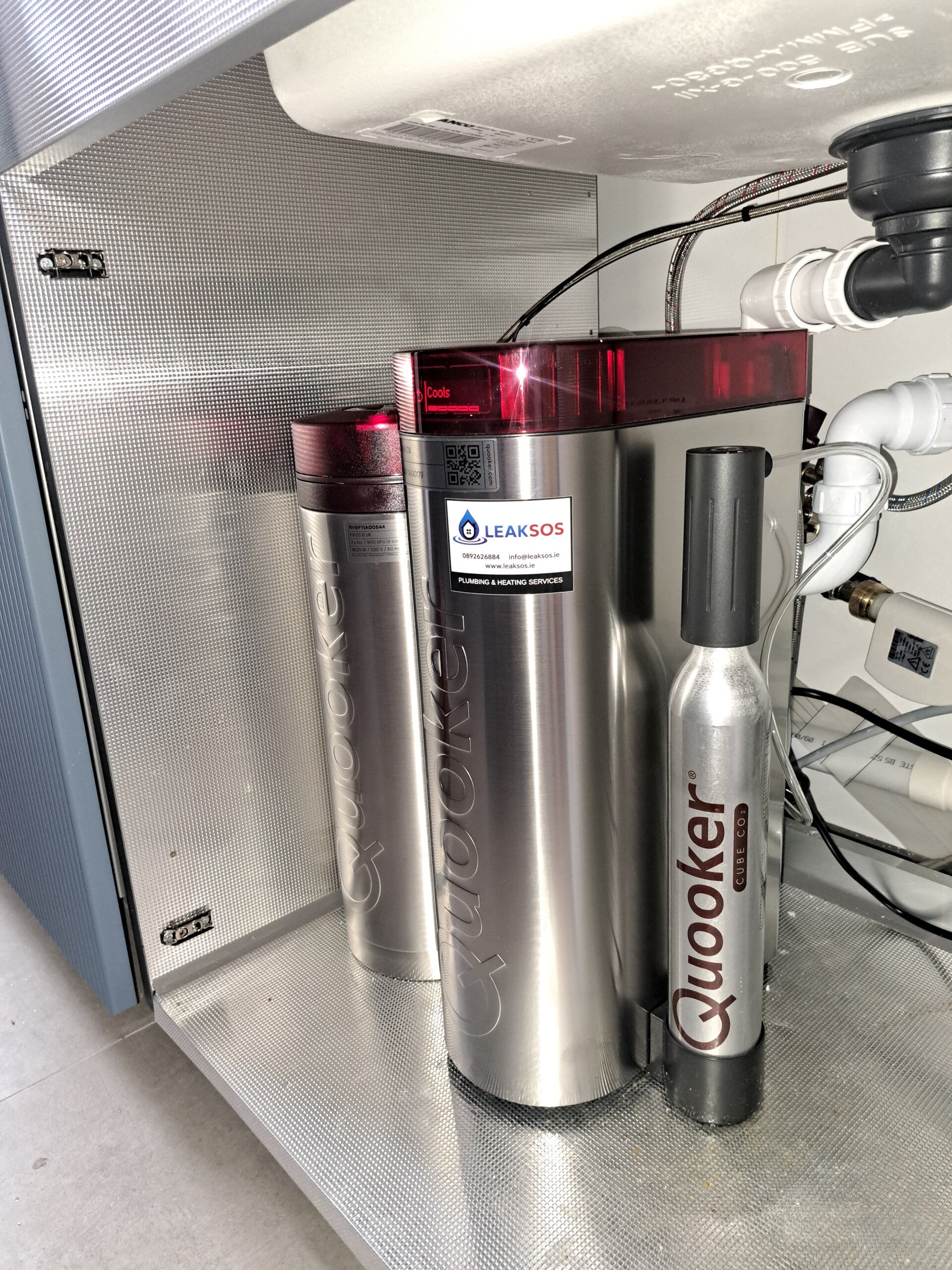 Quooker Pro 3 , CUBE & fusion tap installed by LeakSOS Dublin Specialist