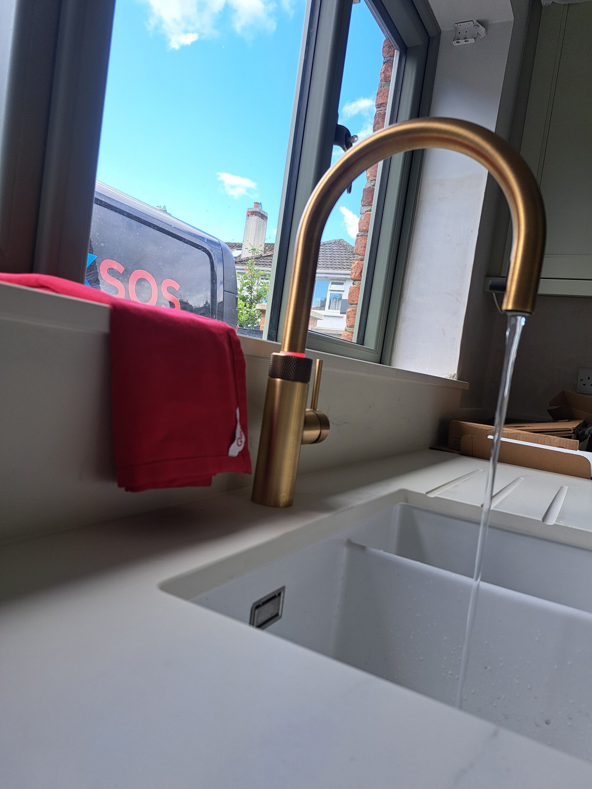 Gold Quooker Flex and Pro3 installation Dublin 
