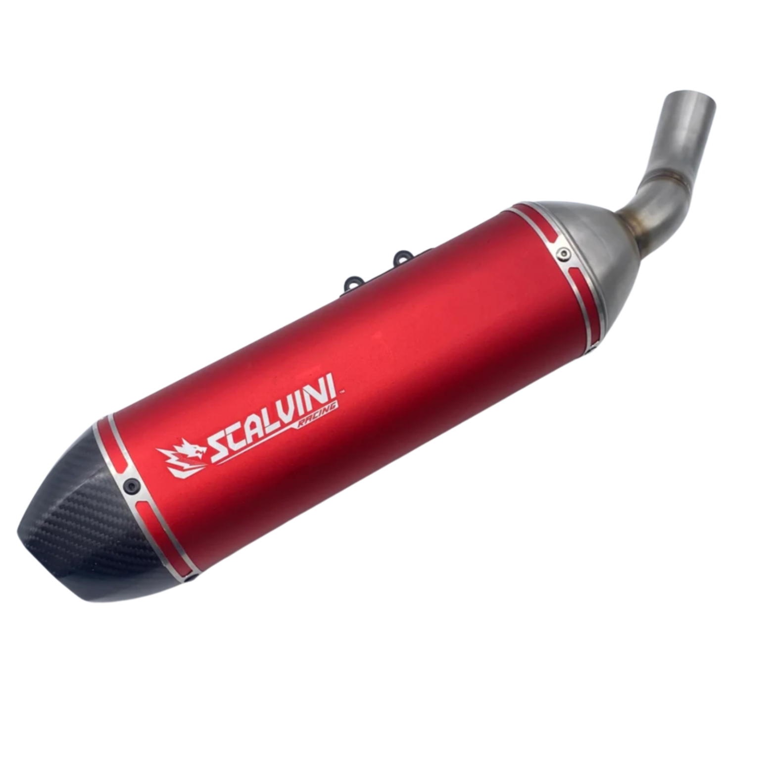 Scalvini Komplettanlage Rot Fantic XMF/ XEF 125