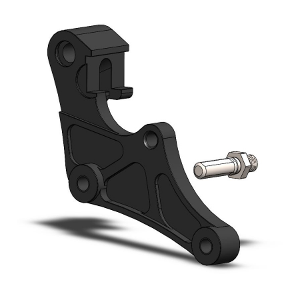Moto-Master Flame SM-Street 320 mm Bremssatteladapter