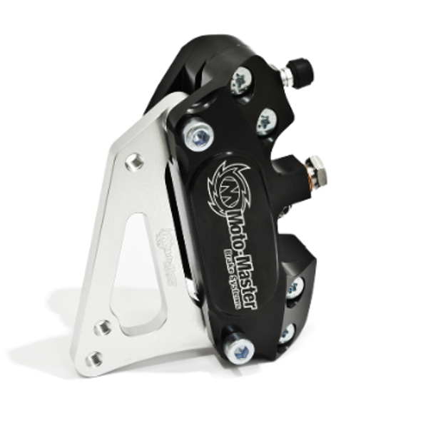 Moto-Master Bremssattel Supermoto 4-Kolben inkl. Adapter & Bremsbeläge