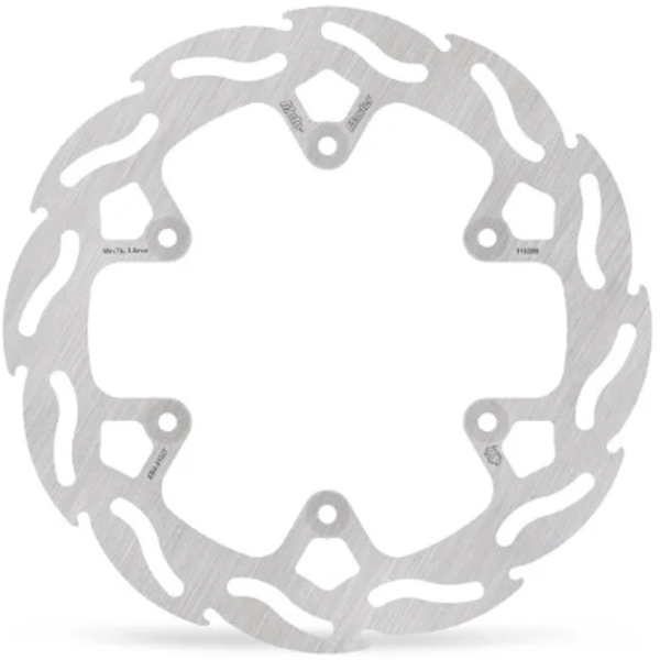 MotoMaster Flame Hinterrad-Bremsscheibe 220 mm