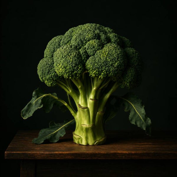 Green Crown – broccoli stilleven in donkergroen