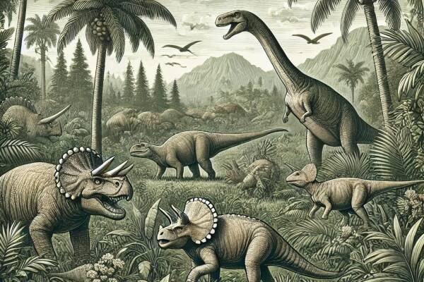 Dino Wereld – Betoverende Wanddecoratie voor de Kinderkamer