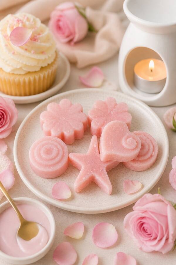 Pink Petal Pastry – Waxmelt geurwax voor geurbrander