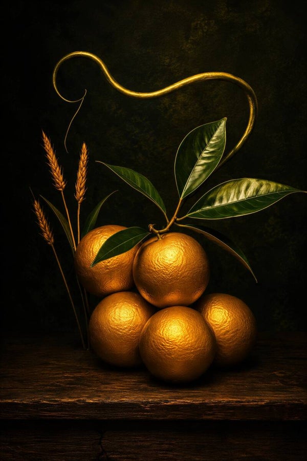 Golden Curve – stilleven vol elegantie en goud
