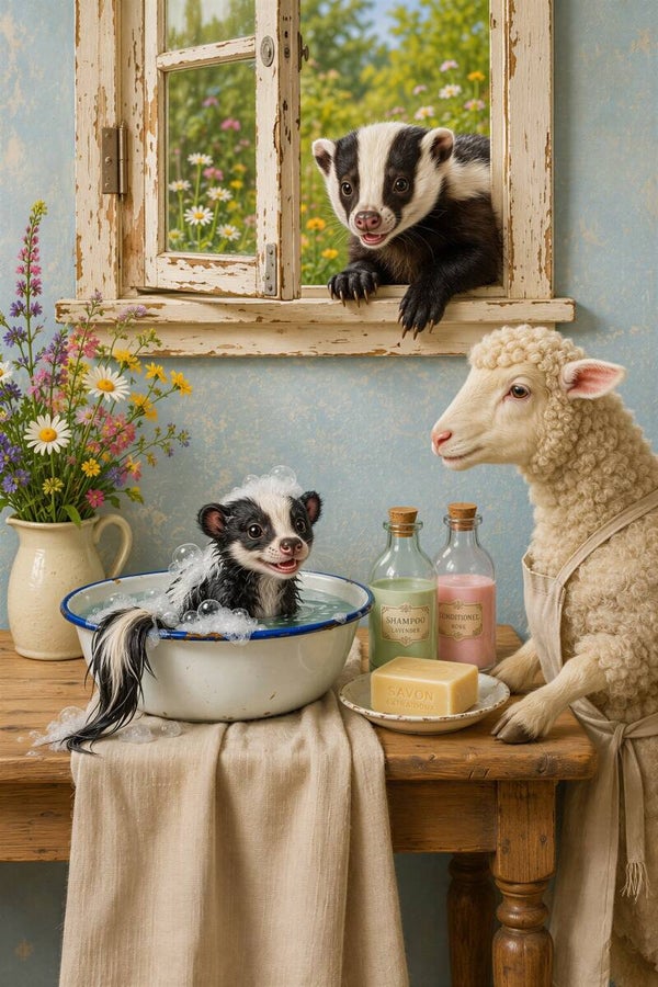 Wasdag op de Boerderij – Vrolijke Bosvriendjes