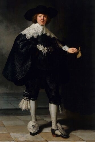 Marten Soolmans, Rembrandt van Rijn – Rijksmuseum canvas