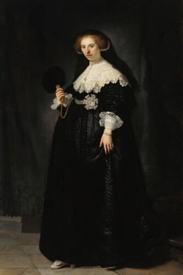 Oopjen Coppit, Rembrandt van Rijn – Rijksmuseum canvas