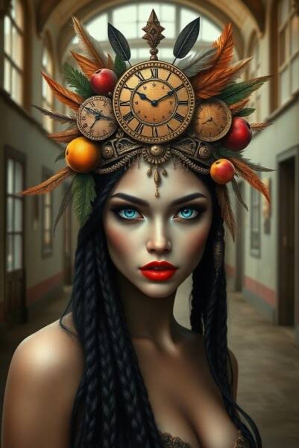 Royal Timekeeper – Mystieke Dame met Klokken